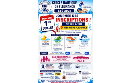 Journée Inscriptions "Nager en Famille"